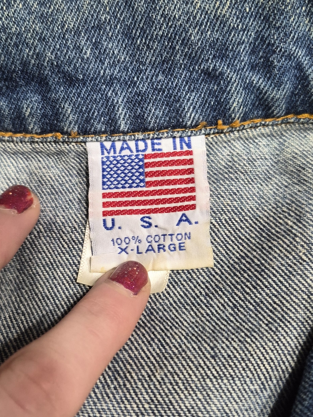 Union made Jean Jacket - Picture 11 of 11